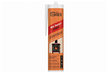 Герметик для печей Sila PRO Max Sealant 1500 280 ml